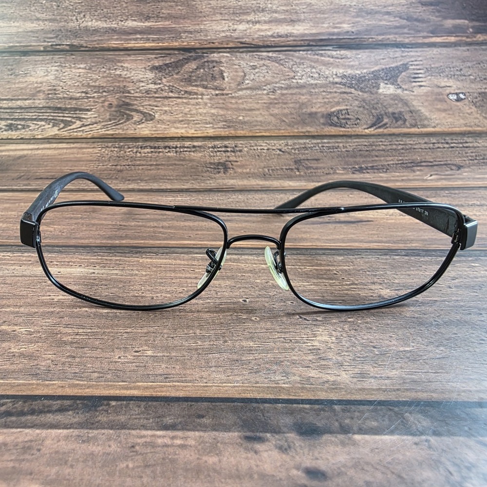 Ray-Ban Eyeglasses RB3273 Mens Size 57-17 Metal Rectangle Frame Made in Italy